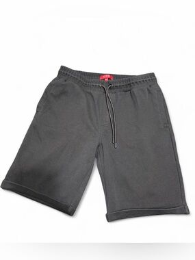 Guess Men's Black Drawstring Shorts